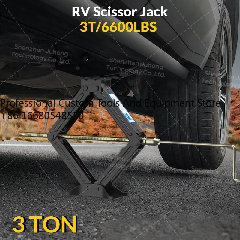 t5aFactory Wholesale Manual Operation Steel Black 3Ton Lift Capacity 24