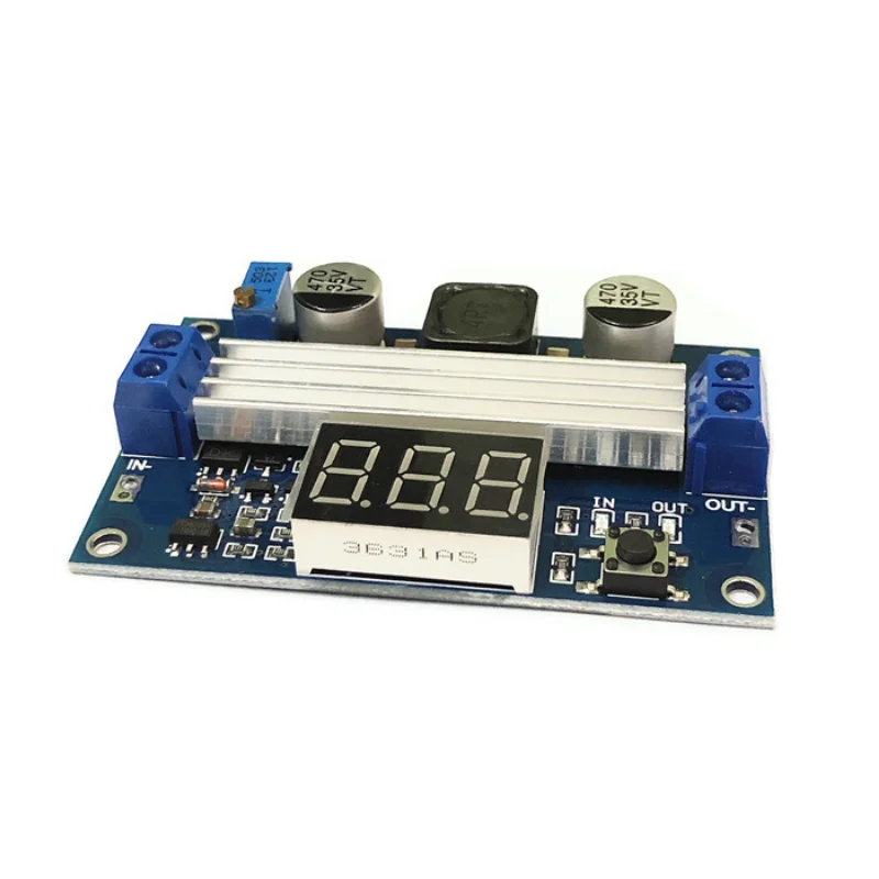 Dc DC-DC 3 ~ 35V Tot 3.5 ~ 35V LTC1871 Booster Step Up Step-Up Module Converter gereglementeerde Voeding + Voltmeter