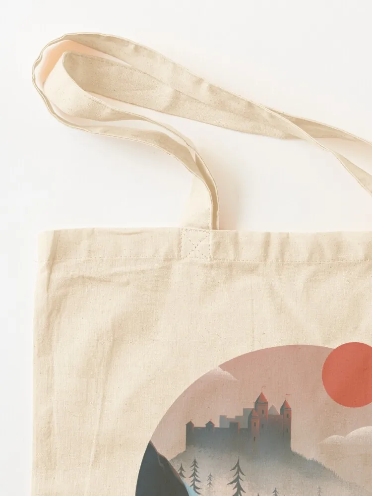 Geralt on the Ride Tote Bag حقائب كبيرة الحجم حقيبة قماش للمتسوقين مخصصة للنساء