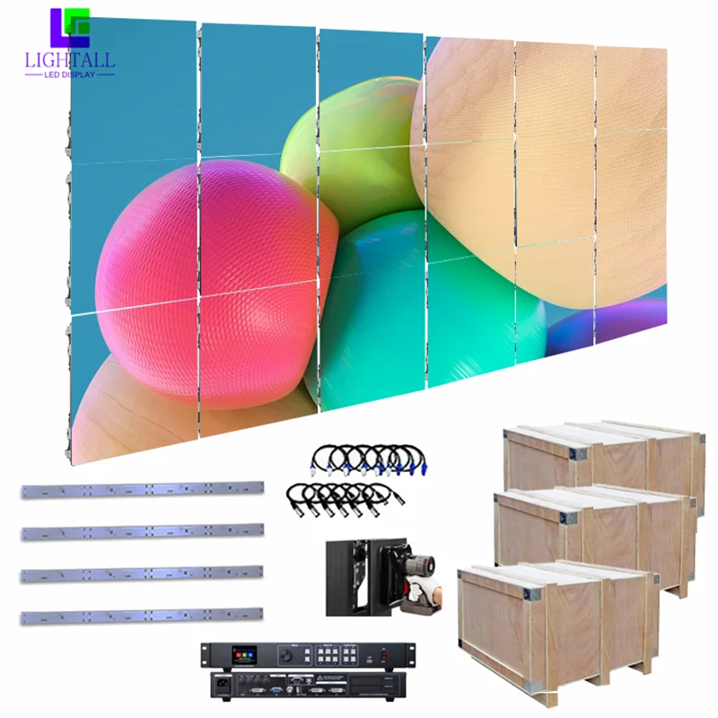 Hot Sale Led Display Screen Fixed Installtion 3840Hz 3x1.5m High Resolution P2.6 Indoor Led Video Wall