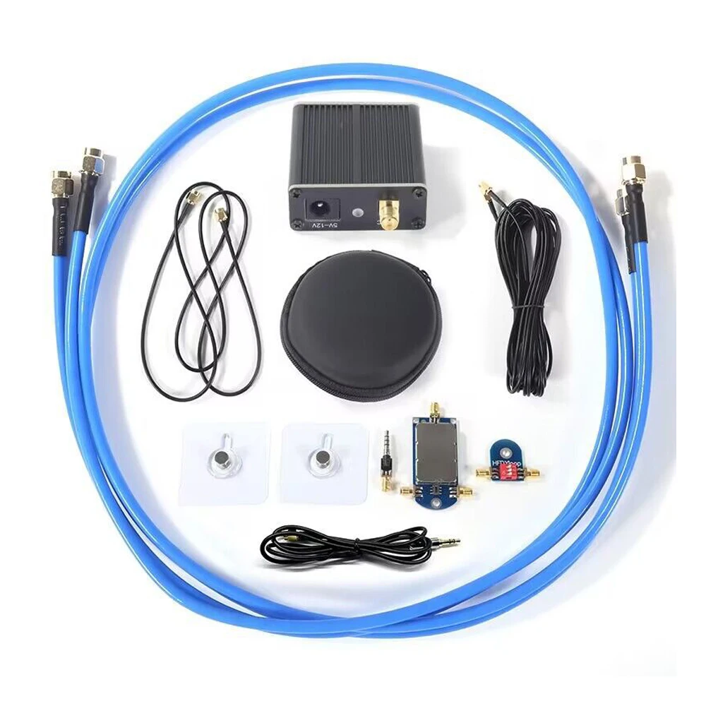 Active Magnetic Loop Antenna Wideband 50K-500MHz Shortwave Radio Active Loop Antenna 17dB HF Short Wave AM FM VHF UHF SDR