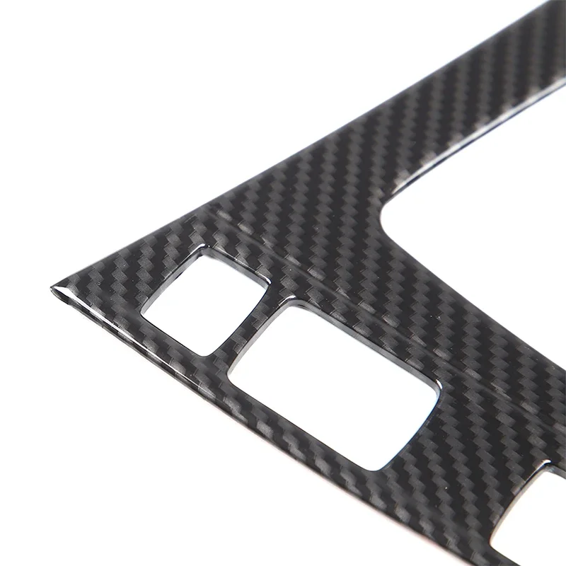 For BMW 1 Series 2 Series F20 F21 F22 F23 2012-2019 ABS Carbon Fiber Car Gear Panel Frame Cover Sticker Car Interior Accessories