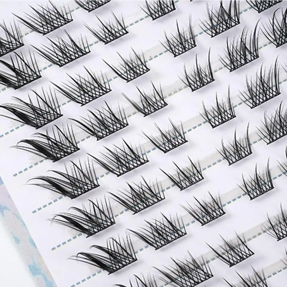 Lash Clusters Daily Use Manga Lash Clusters Natural Look Reusable False Eyelashes Fox Eye Anime Lash Woman Beauty Tools