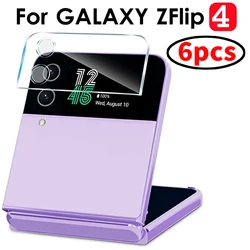 Full Cover Camera Lens Tempered Glass for Samsung Galaxy Z Flip4 Flip 4 5G Camera Protector Cover Rear Display Screen Protector