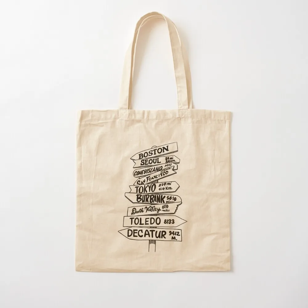 Mash 4077 Road Signs Tote Bag