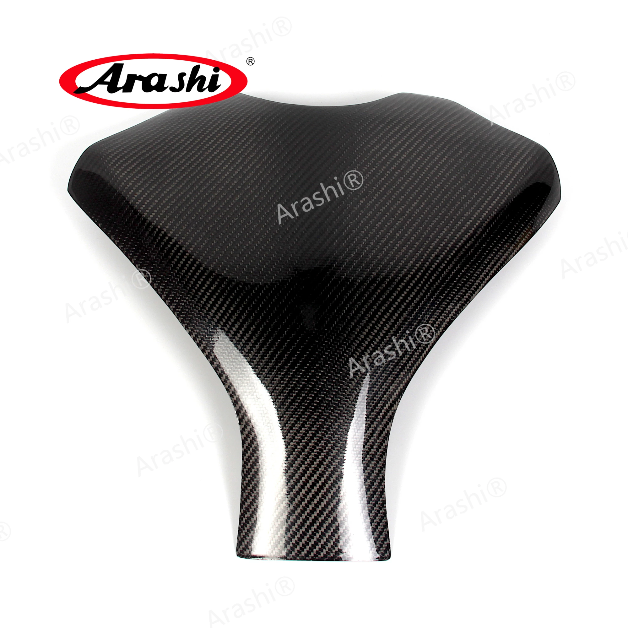 Arashi Carbon Fiber Gas Fuel Tank Cover For KAWASAKI Z1000 Z 1000 2010 2011 Fairing Shelter Shell Seat Decal Protector Shield