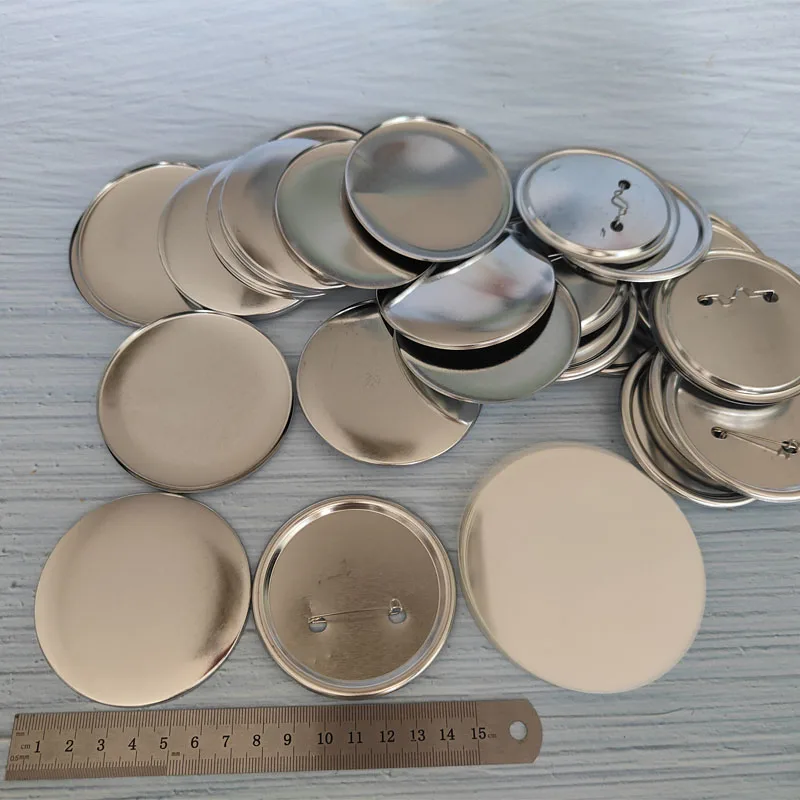 Metalowe guziki szpilki czysty guzik odznaka części ekspres значки набор 25MM/32MM/37MM/44MM/50MM/56MM/58MM 100 sztuk