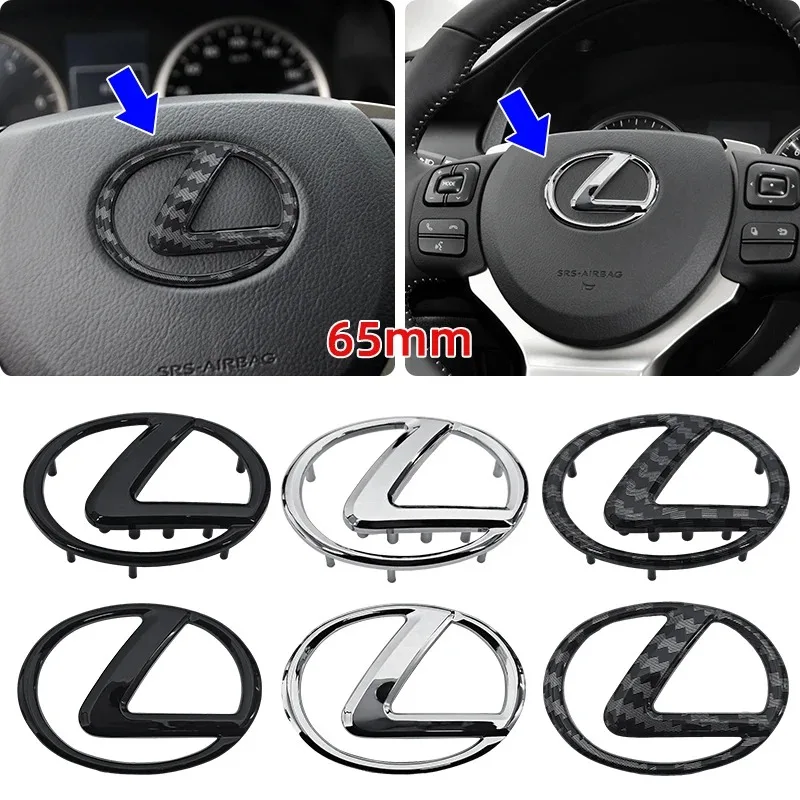 

Наклейка-эмблема на центральную часть руля из ABS-пластика для Lexus RX, NX, ES, IS, GX, LX, UX, CT, GS, F Sport, RX300, RX350, GX460 и других моделей, логотип-значок, декоративная наклейка