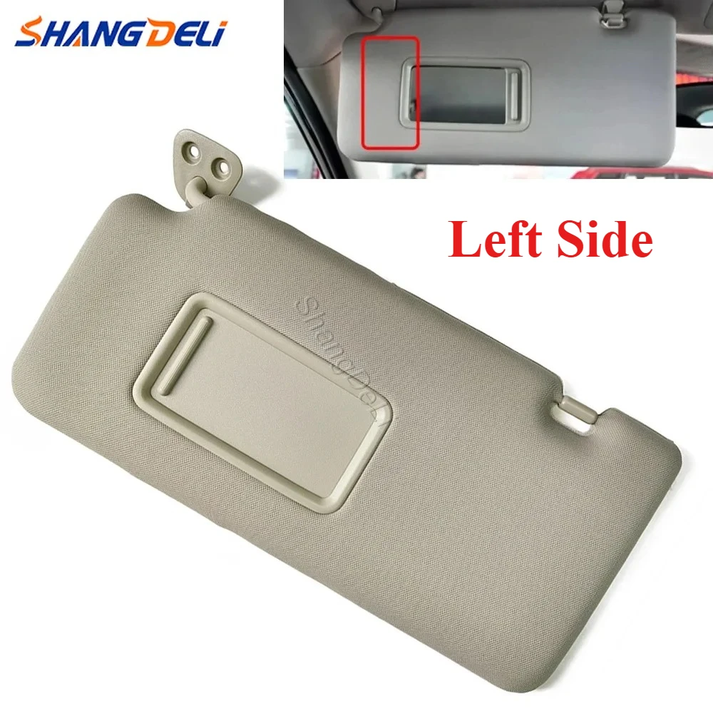 

Left Side For Nissan Tiida 2005 To 2010 Versa 2007-2010 Car Sun Visor Panel with Mirror Car Accessories 96401-ED500-A178