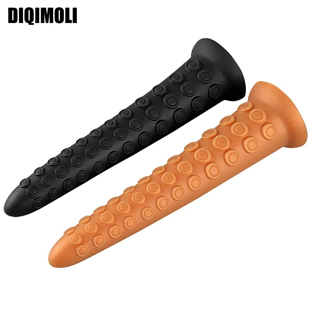 Liquid Silicone Huge Anal Plug Dildo Sex Product Soft Octopus Tentacles Anal Dilator for Stimulate Anus Vagina Butt Plug Sex Toy