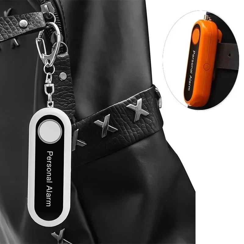 Personal Security Alarm With LED Lights, Emergency Safety Alarm For Women, Men, Child, 125DB Portable Self Defense Alarm Keychai