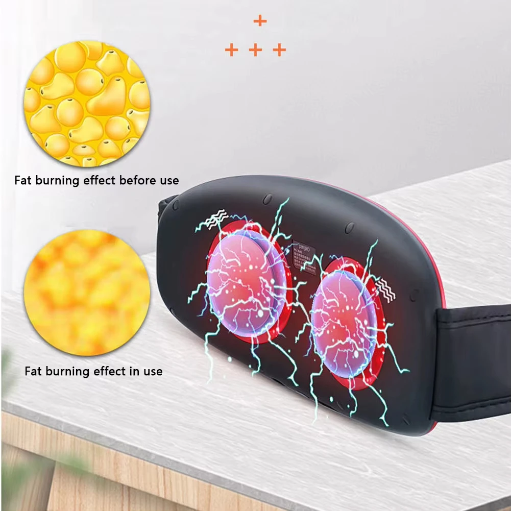 เครื่องนวดหน้าท้องเผาผลาญไขมันเครื่องกระชับรูปร่างนวดหน้าท้องขนาดใหญ่ช่วยลดน้ำหนักลดไขมันหน้าท้อง