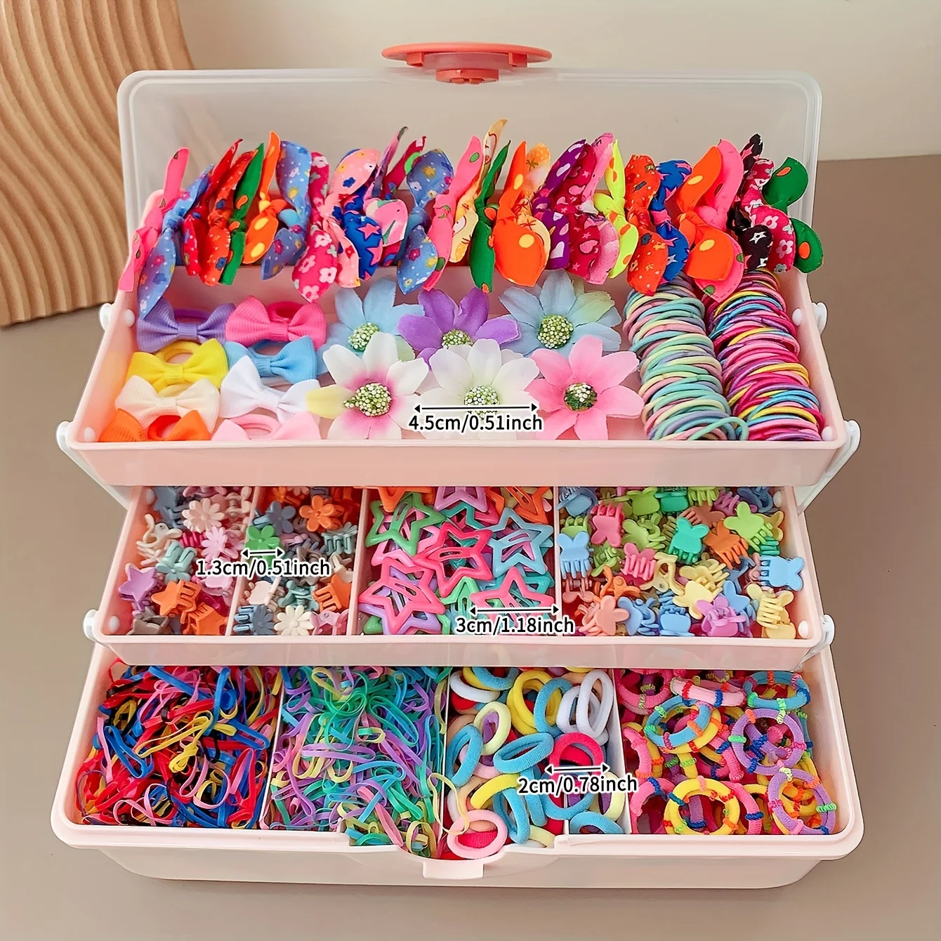 1005 Stück Süße Mädchen-Schmetterlings-Haarspangen, Blumen-Haarspangen-Set, geeignet für den täglichen Gebrauch und besondere Anlässe. – Detail 5
