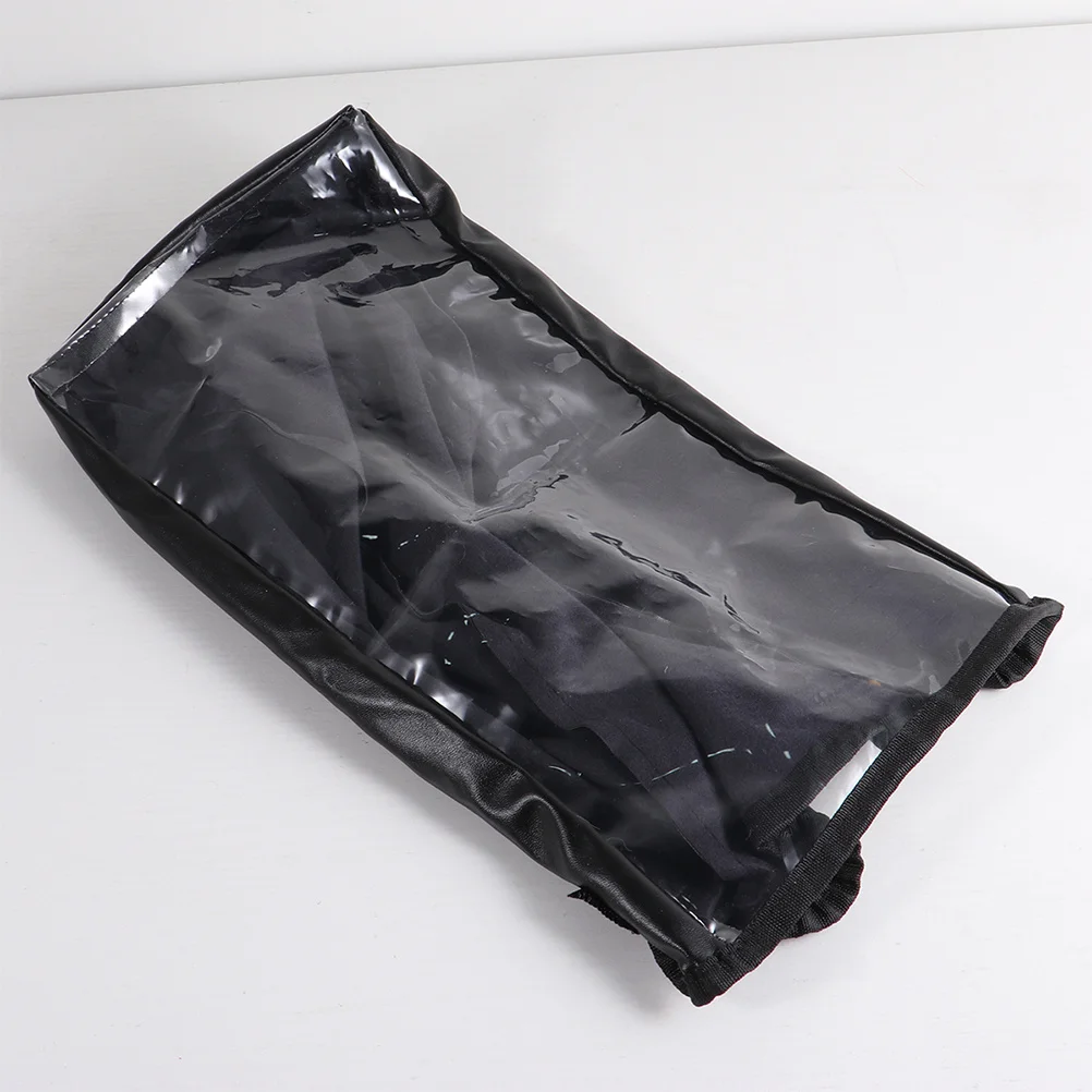 

2Pcs Waterproof Electric Wheelchair Controller Shield Cover Durable Transparent Design Easy Install Power Chair Protector Black