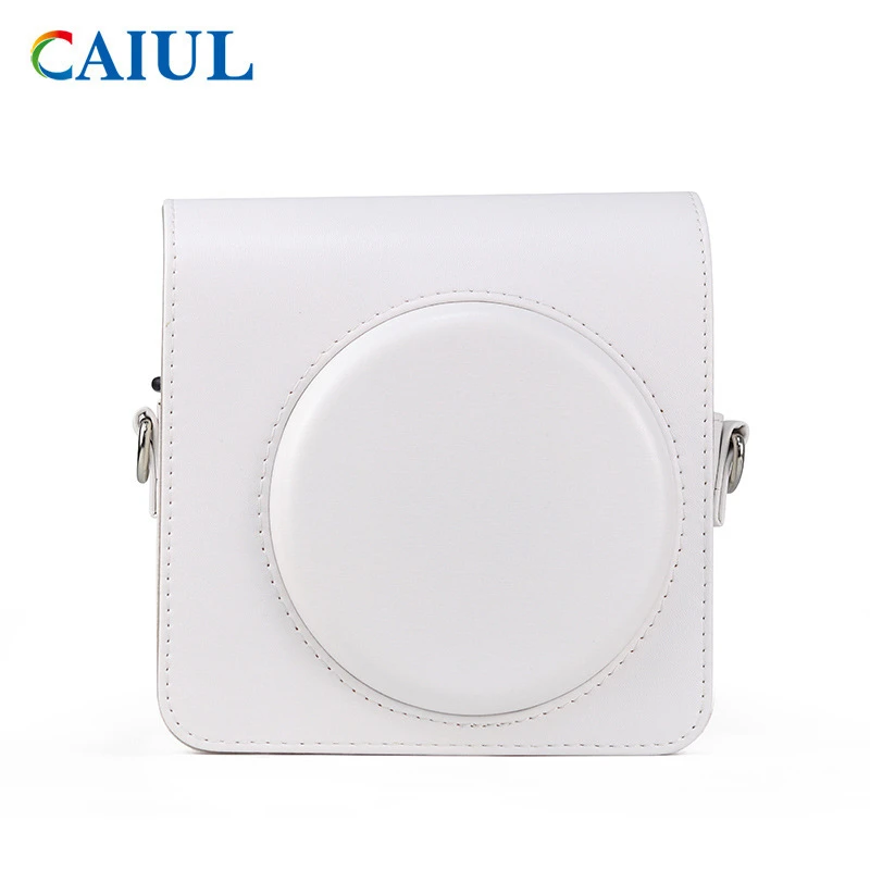 FUJIFILM Instax مربع SQ1 حقيبة كاميرا 4 ألوان خمر بو الجلود حقيبة الكتف حزام الحقيبة تحمل غطاء حماية