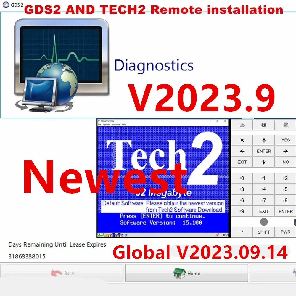 

2023.09 Newest GDS2 and TECH2 MDI SOFTWARE FOR G-M MDI GDS 2 AND TECH 2 Download install and activate by remote 100% work well