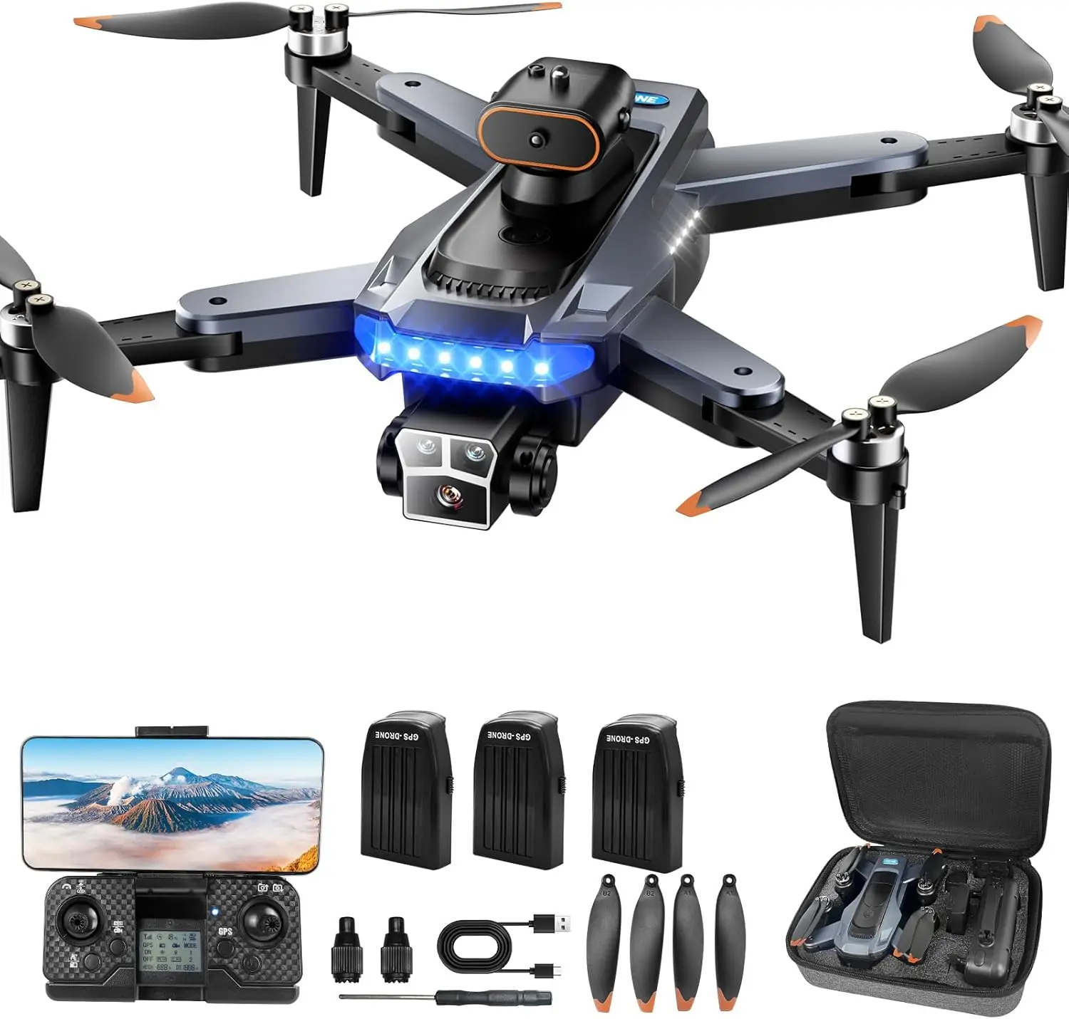 4K Gps Drone With A…