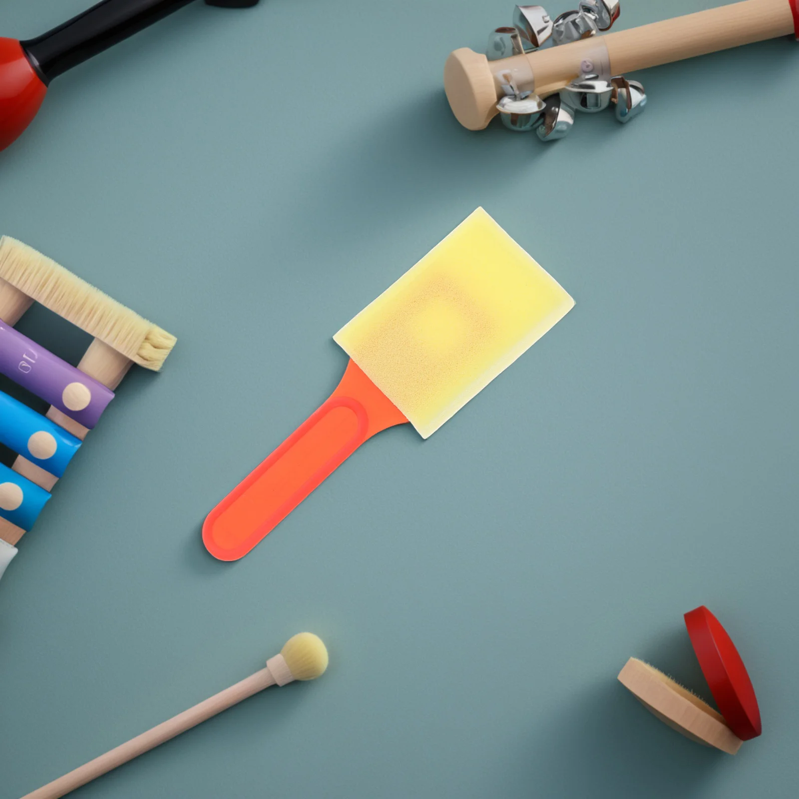 

4Sets Kids Painting Tools Brushes Sponge Paint for Children Art Doodle Craft Activities Foam Brush Set Creative Fun