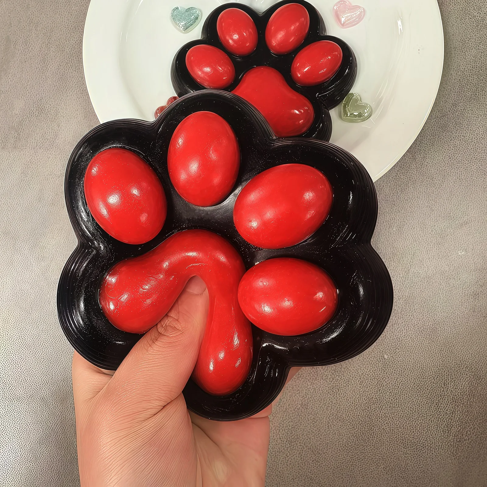 

Slow rebound squeeze toy, soft silicone texture, DIY handmade squeeze toy, easy to clean, home decoration, Christmas gift, party