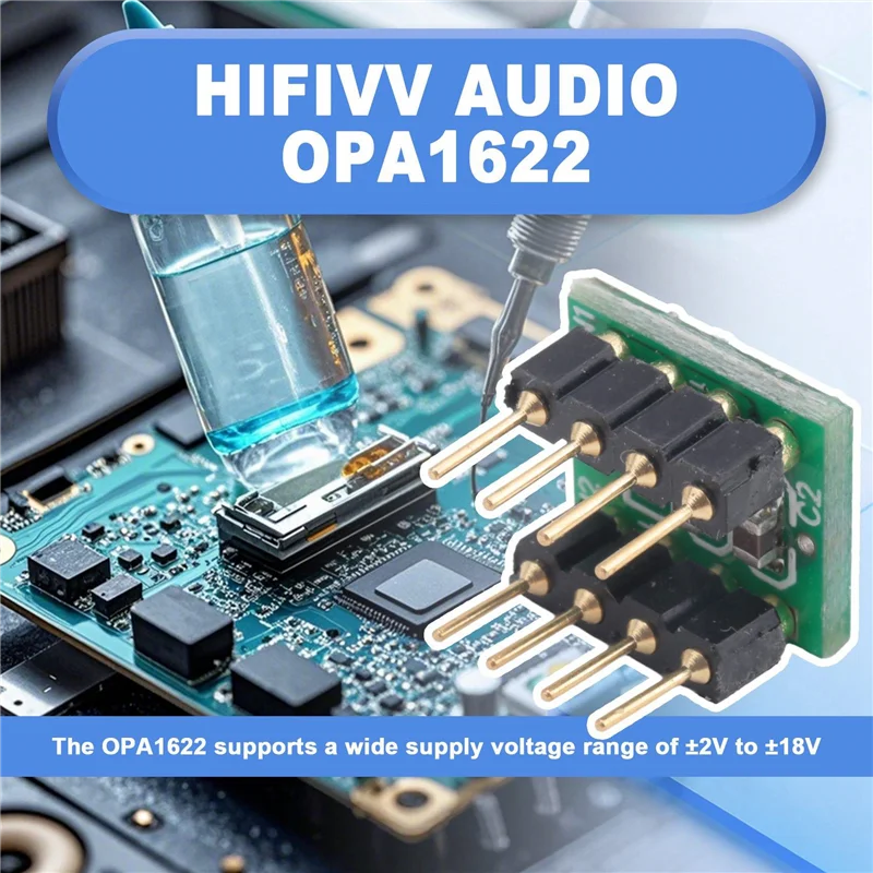 Электронный двойной операционный усилитель 8X Opa1622 Dip8, готовая продукция, высокоточный выходной операционный усилитель с низким искажением, обновление