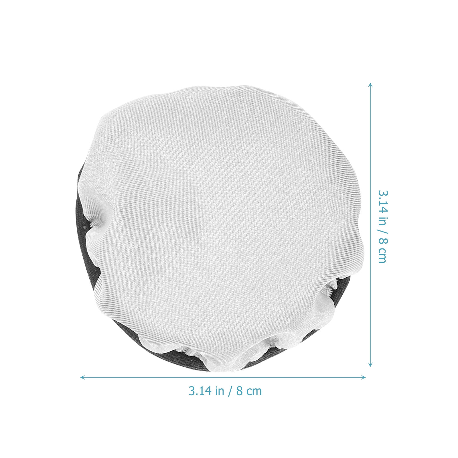 

2pcs Headphone Ear Covers Replacement Cushion Cloth Protectors Wireless Headset Sweatproof Reusable Earphone Covers Adults
