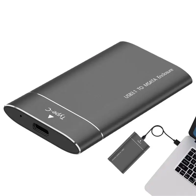 USB External Hard Drive 500GB Ultra Slim External Harddrive USB Hard Drive Black Laptop External Hard Drive Data Storage