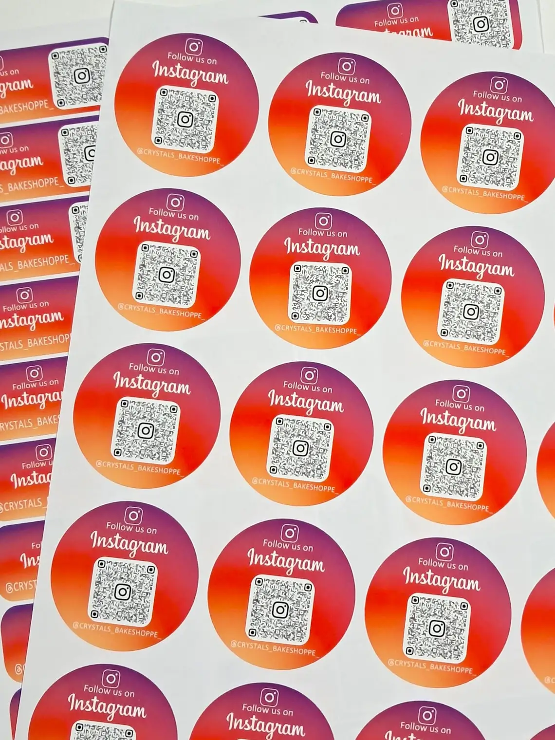 Qr Code Stickers, Custom Business Stickers, Personalized Labels for Packaging Weddings and Branding, Scan Me, Waterproof
