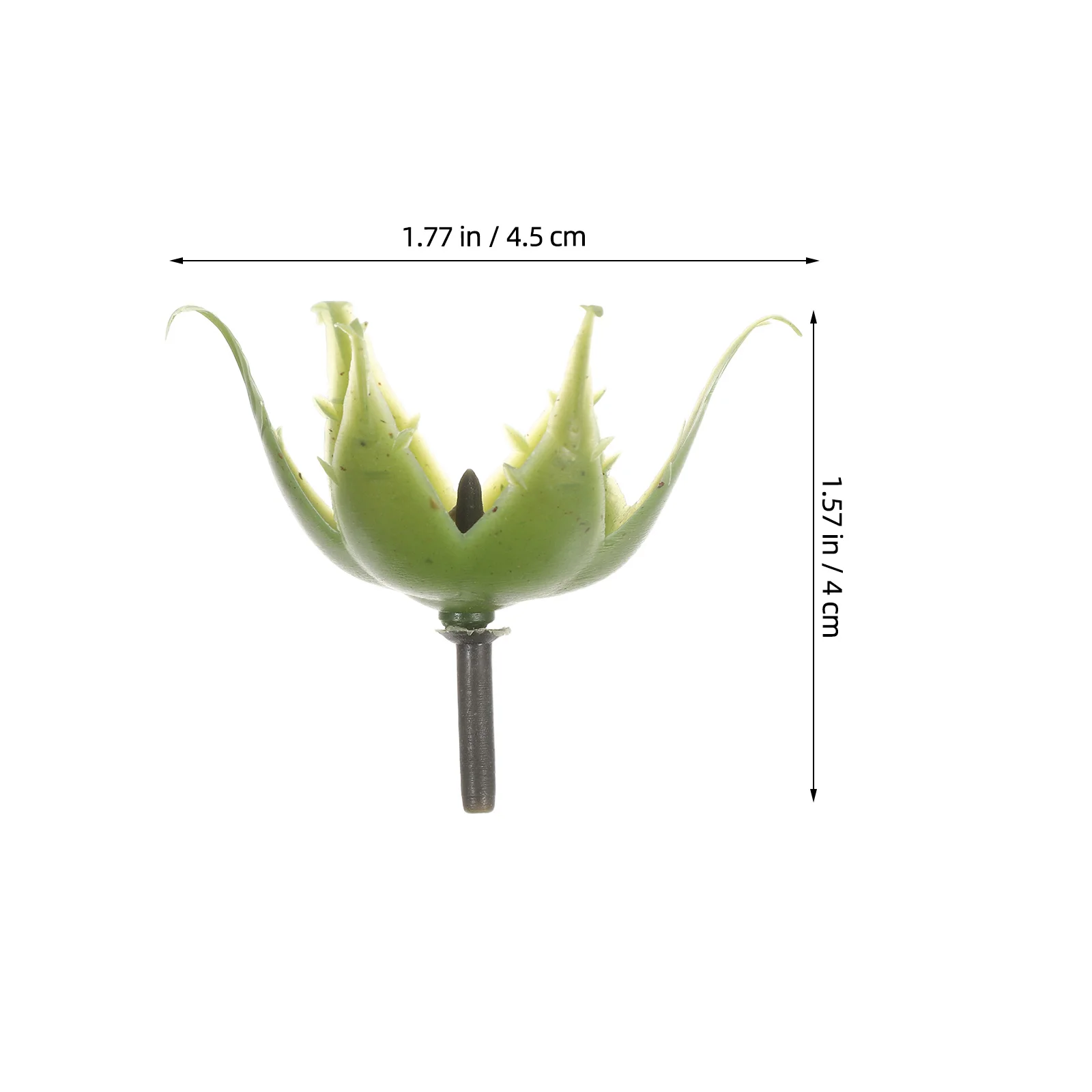 200 مجموعة من الكالكس زهرة اصطناعية البلاستيك الزهور الشتلات DIY بها بنفسك باقة لوازم الحرفية ورد صناعي قاعدة الكالكس لباقة ذاتية الصنع #5