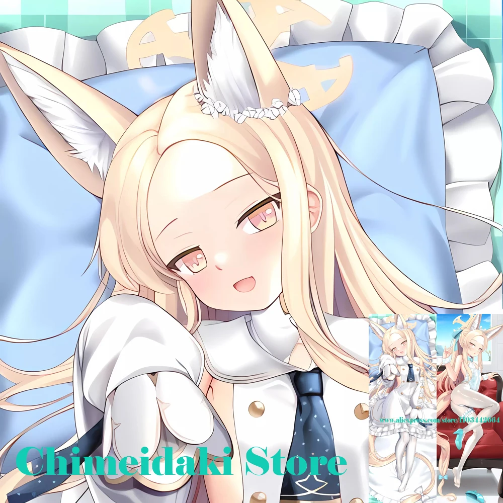 

Dakimakura Blue Archive Cosplay Hugging Body Pillow Cushion Case Otaku Full Body Pillowcase Home Bedding Decor