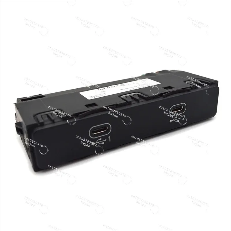 AU34-Car Center Console Type-C Double Charging Socket Port Module Unit 4N1035736 4N1 035 736 for A6 Allroad 2019-2024