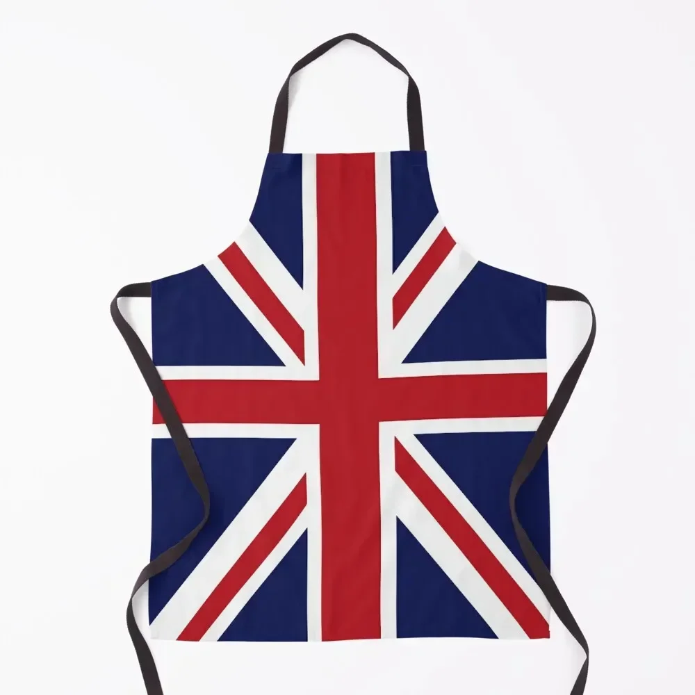 

Union Jack Flag of the UK Apron cook wear For Kitchen Kitchen For Women christmas 2025 Apron