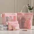4pcs set Pink 