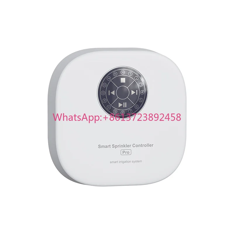 WiFi Smart Gardening Irrigation Sprinkler Controller 12 Zones Home Use Electric Watering Device Durable Plastic Spraying