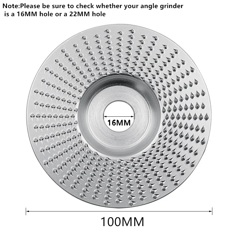 Gỗ Mài Con Quay Bánh Xe Đĩa Chà Nhám Khắc Gỗ Dụng Cụ Đĩa Mài Dụng Cụ Máy Mài Góc 16/22MM Khoan