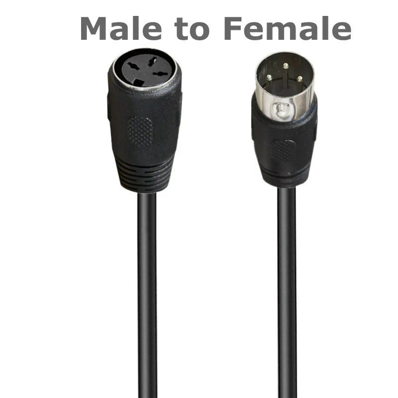 3 دبوس Din تمديد كابل ميدي ذكر إلى ذكر أنثى الرصاص ل Bang & Olufsen B & O Powerlink إلخ التعليمات الموسيقية