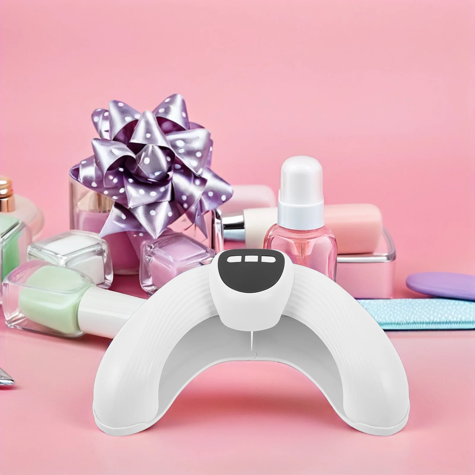 

УФ-светодиодная лампа для ногтей U-образная конструкция с двойным источником света, автоматическая сенсорная сушилка для лака, профессиональная лампа для отверждения ногтей