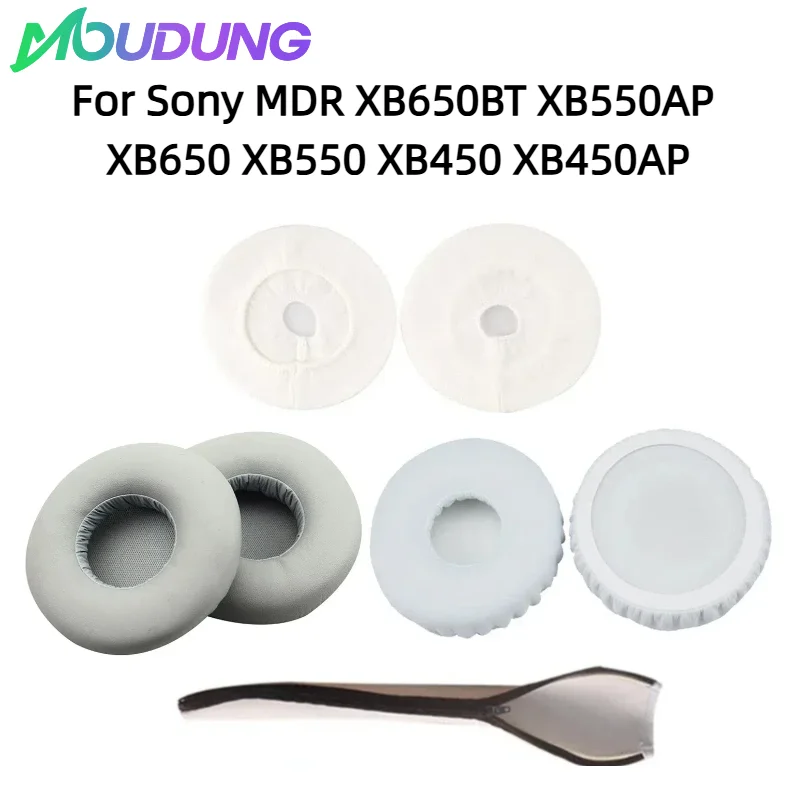 

Replacement for Sony MDR XB650BT XB550AP XB650 XB550 XB450 XB450AP Headphones Ear Cushions, Headset Earpads, Ear Cups Earmuffs