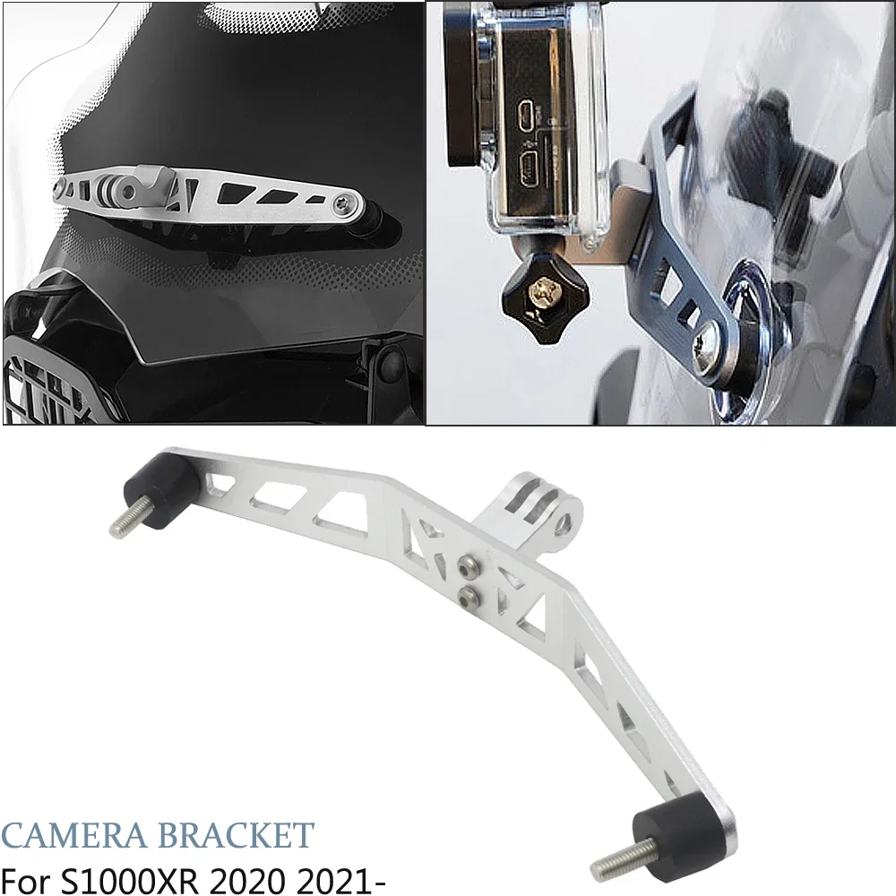 NEW For BMW S1000XR 2020 2021 - Motorcycle Holder Cam Camera Driving Recorder Bracket Front Camera Mount CamRack S 1000 XR