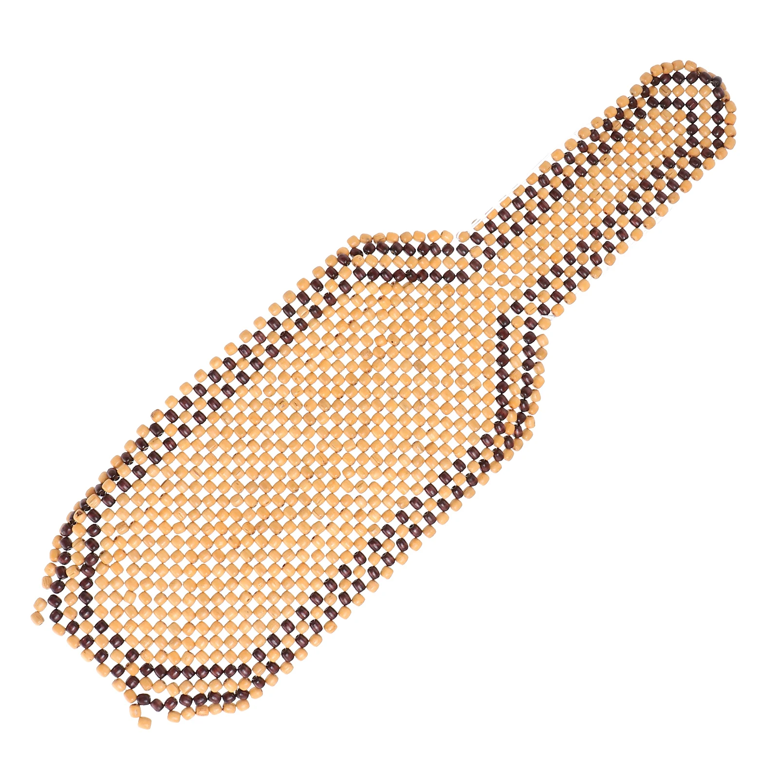 

Wood Beaded Car Seat Cushion Massage Pad for Summer Cool Driving Universal Fit Auto Supplies Car Wood Bead Seat Pad