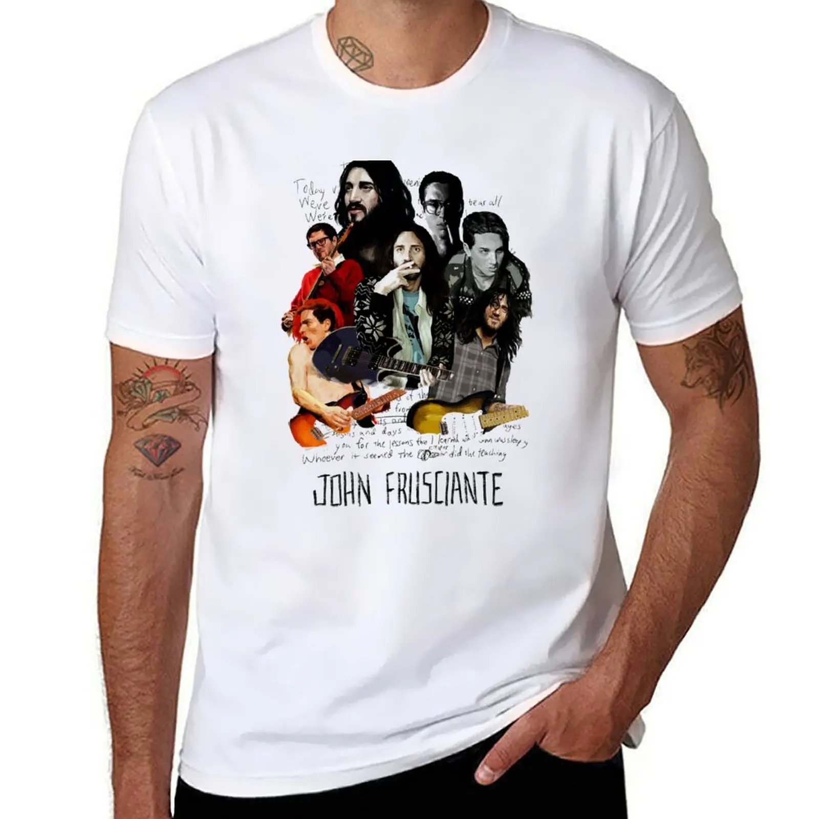

John Frusciante 90s T-Shirt man t shirts for men printed t shirts for man T-Shirt