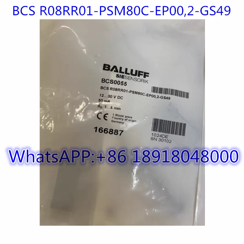 

Brand New BCS R08RR01-PSM80C-EP00,2-GS49 Sensor BCS0055 module Fast Shipping