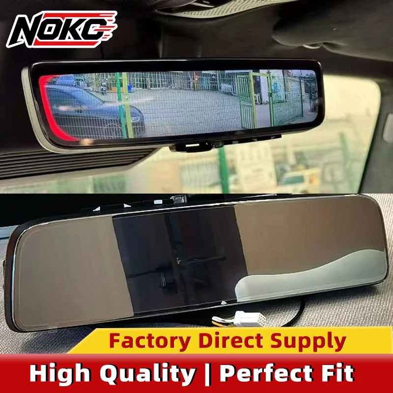 Streaming Rearview Mirror for Mercedes G‑Class W464 W465,9.2‑Inch Screen,Plug and Play 1:1 Replacement HD Clear Vision Interior