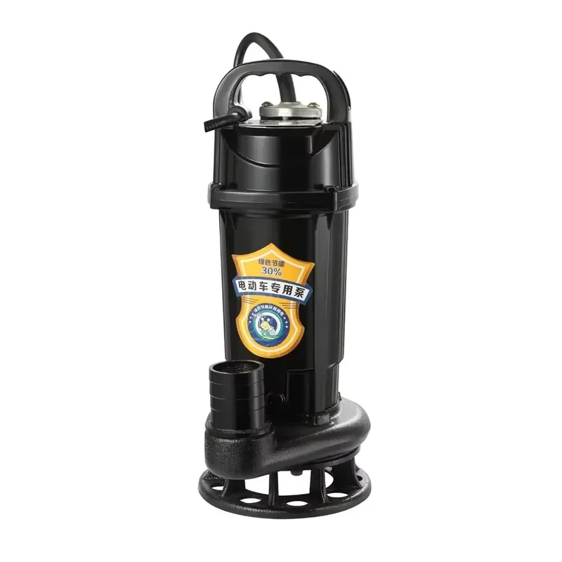 custom 1.5 Inch 24V DC Brushless Cutting Submersible Sewage Pump for River Water Intake