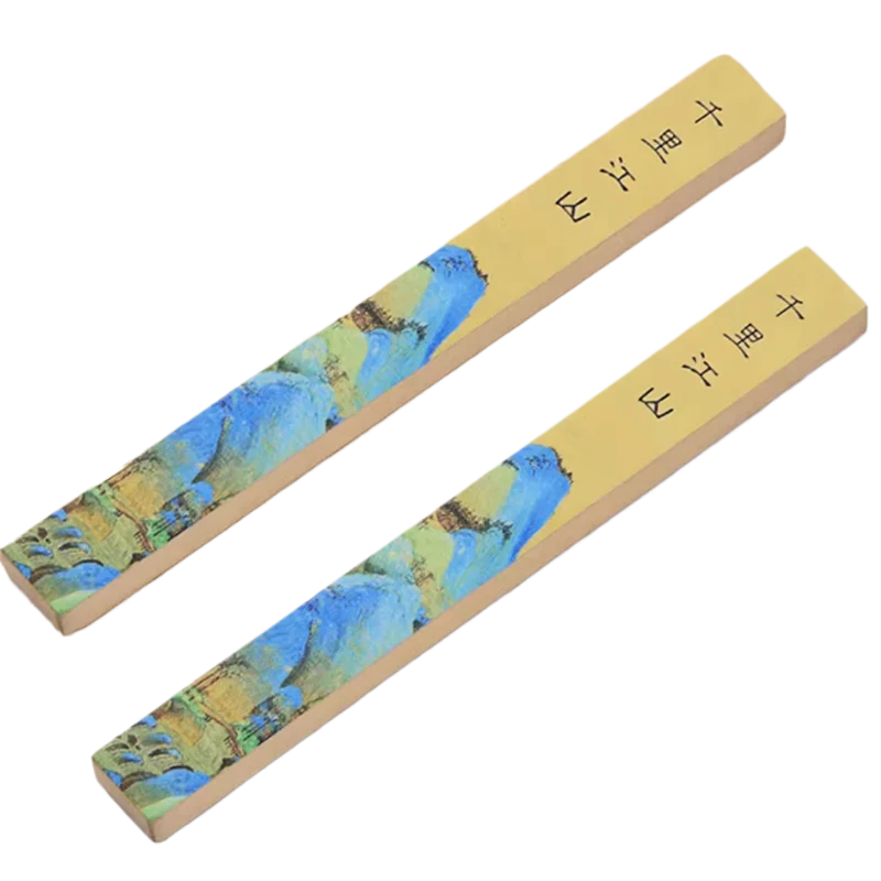 

Тяжелый латунный пресс для бумаги в китайском стиле с рисунком каллиграфии, подставка для ручек, креативный декор