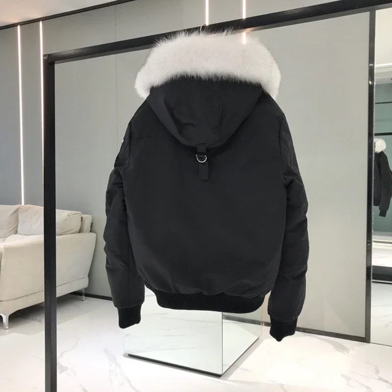 

Warm Coat Women's Fashion Outdoor top couple casual brand down Winter Embroidery 700 Men's Duck Down Jacket