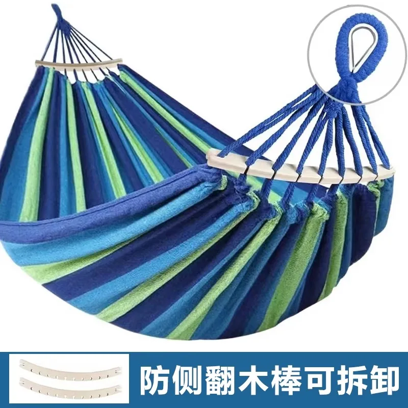 

Professional Hammock Outdoor Adult Anti-Rollover Double Thickened Adult Drop Bed Children Swing