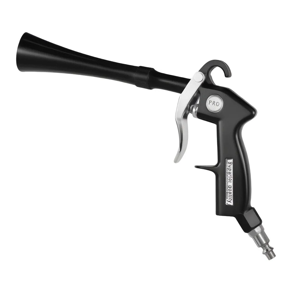 Metal 2 in 1 High Pressure Dust Blowing Nozzle for Car Interior Cleaning Compact Lightweight and for Easy to Store
