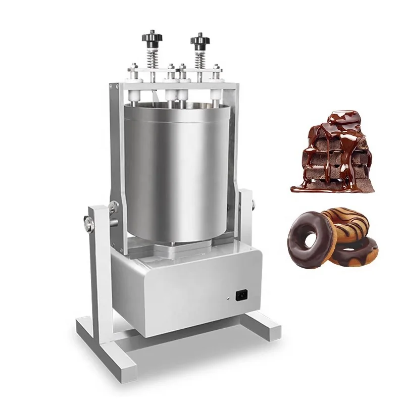Automatic Cocoa Chocolate Grinder Electric 7 Liters Chocolate Stone Melanger for Snack Making