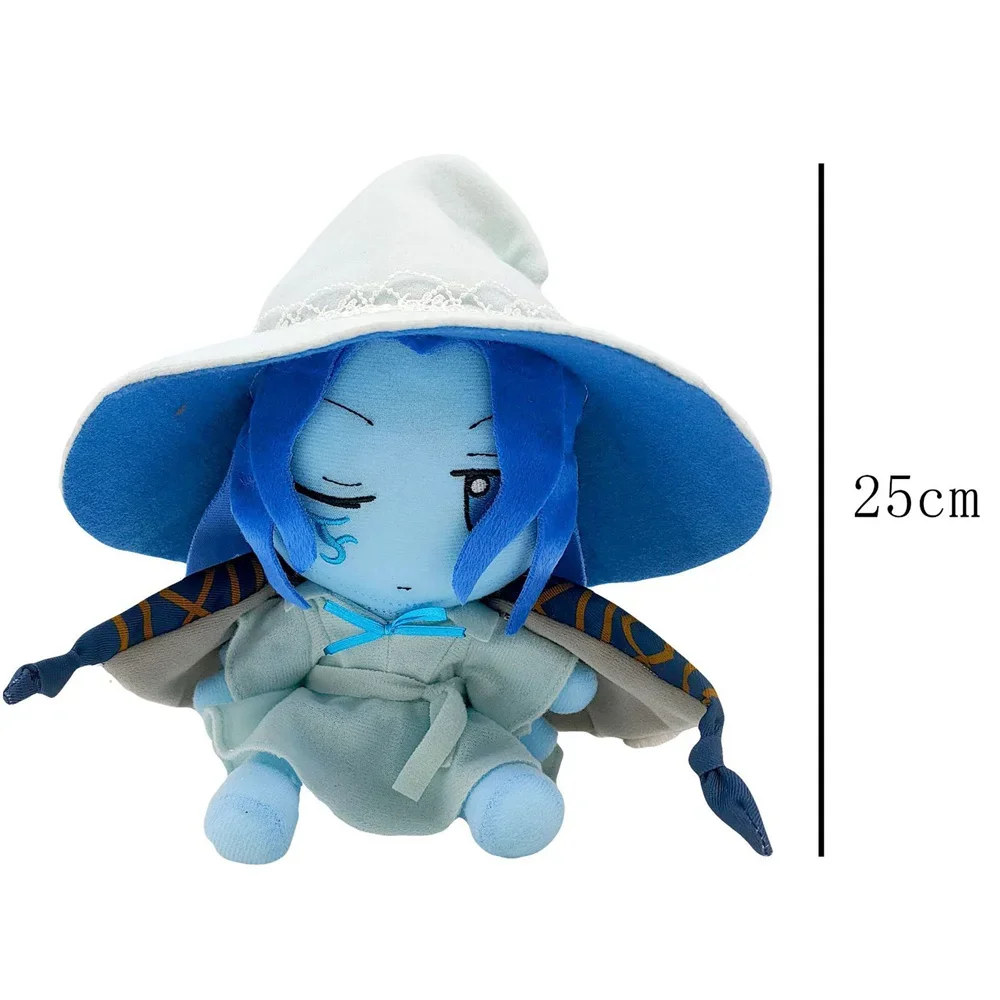 Fumo Ranni Plüschpuppe SmokeThe Snow Witch Stofftier Weiche Plüschfigur Abnehmbarer Hut Umhang Geschenk für Kinder Fans Geburtstag Weihnachten