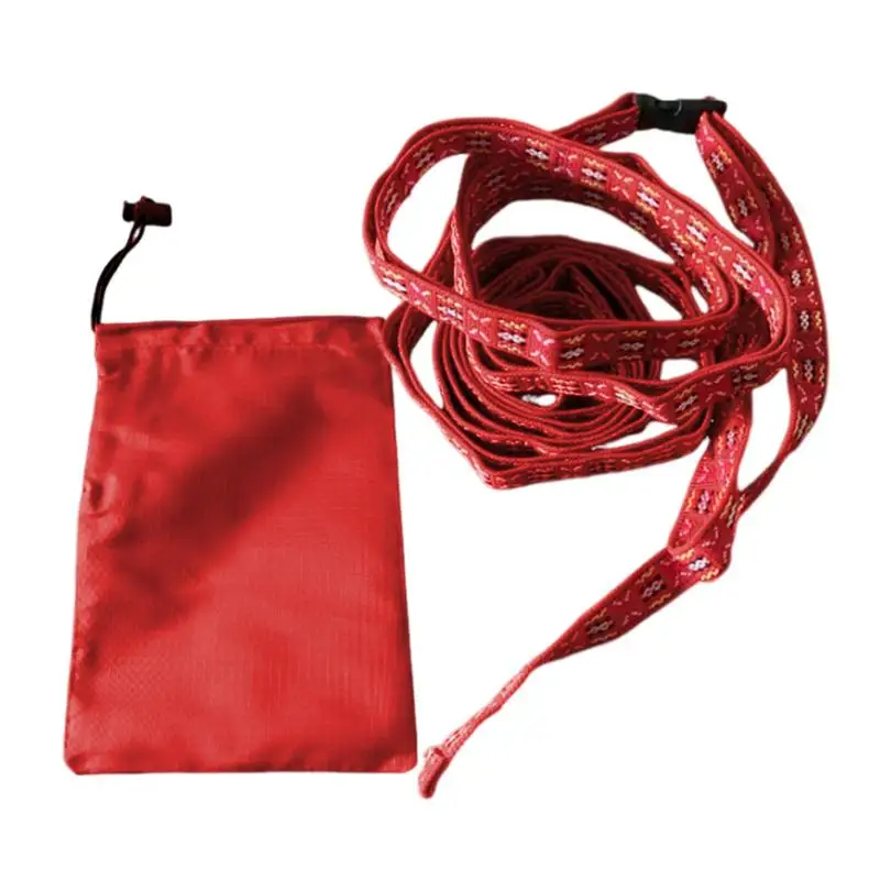 

Camping Rope For Organization Braided Camping Lanyard 9.84ft Storage Bag Included Clothesline Portable Camping Rope With Buckle